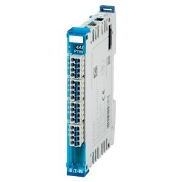 Analog input module, 4 analog inputs, Pt/Ni/KTY/R with 2-wire or 3-wire connection image 6