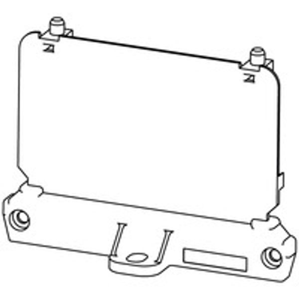 End plate, IP20 in installed state, PA 66, orange, Width: 23 mm image 1