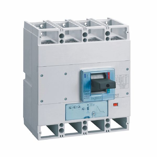 MCCB DPX³ 1600 - S1 electronic release - 4P - Icu 50 kA (400 V~) - In 630 A image 1