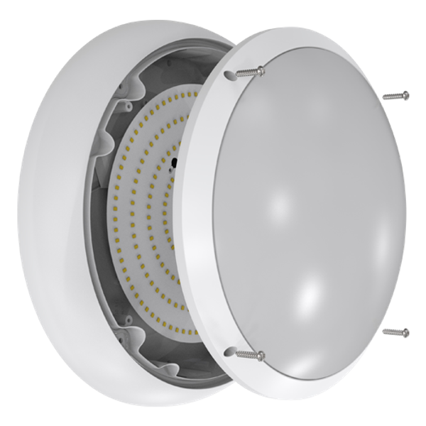 ARX Anti-Ligature Bulkhead CCT White Microwave Sensor Self-Test Emerge image 7