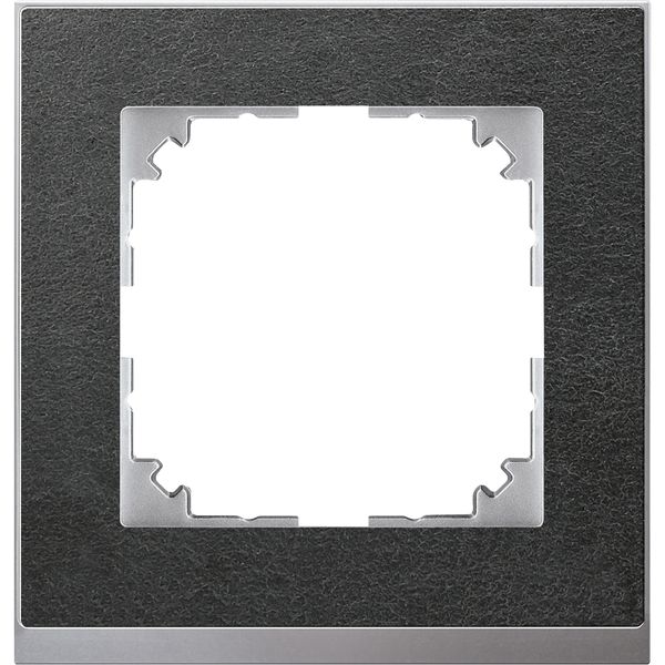 M-Pure Decor 1-gang frame Slate image 2