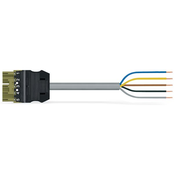 pre-assembled connecting cable Cca Plug/open-ended light green image 3