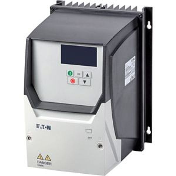 Variable frequency drive, 400 V AC, 3-phase, 9.5 A, 4 kW, IP66/NEMA 4X, Radio interference suppression filter, OLED display image 2