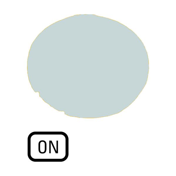 Button lens, flat white, ON image 6