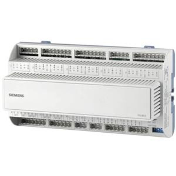 POL98U.00/STD - Climatix POL98U.00/STD I/O extension module; 24 VAC/DC; 30 I/O incl 2 stepper outputs; Peripheral bus image 1