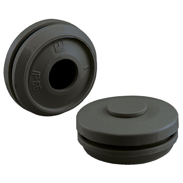Double-membrane seals, M40, deep black, Type of protection IP66 image 1