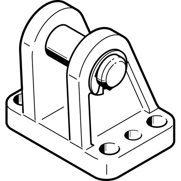 LBG-63-R3 Clevis foot image 1