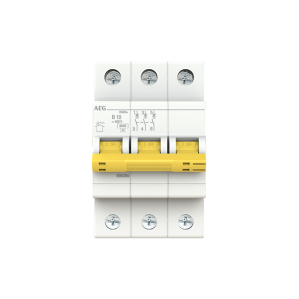 DG63+ B10 Miniature Circuit Breaker image 1