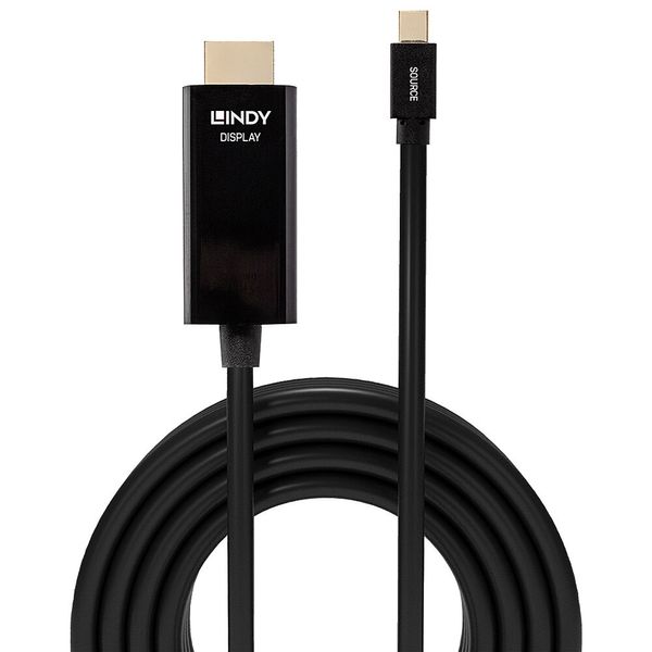 2m Mini Display Port to HDMI 4K30Hz Adapter Cable Connects a single Mini Display Port device to a single HDMI® Display with a maximum resolution of 3840x2160@30Hz image 2