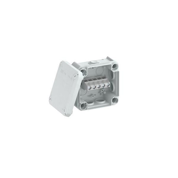 T 60 KL Junction box with terminal strip + entries 114x114x57 image 1