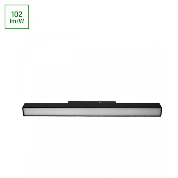 SYSTEM SHIFT BASIC - LINE S LINEAR LUMINAIRE 300MM 10W 2700K BLACK image 1