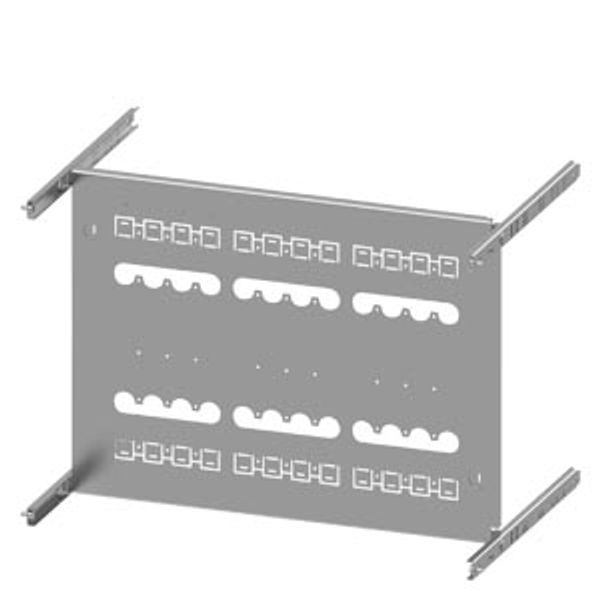 SIVACON S4 mounting plate 3VA20 (10... image 1