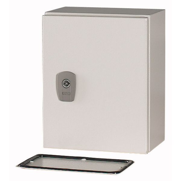 Wall enclosure with mounting plate, HxWxD=250x200x150mm image 2