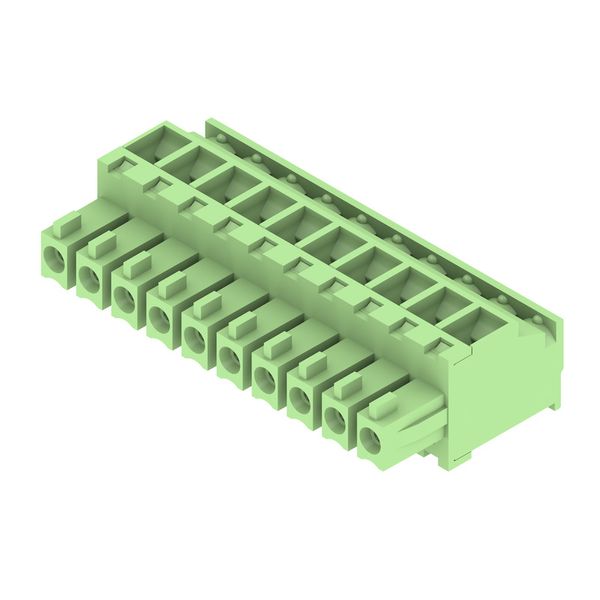 PCB plug-in connector (wire connection), 3.81 mm, Number of poles: 10, image 3