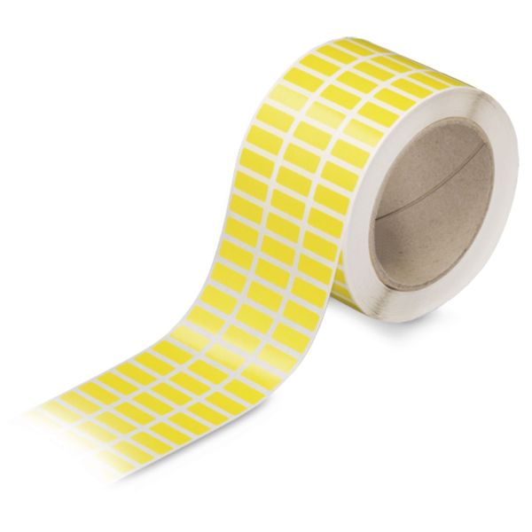 Labels for TP printers permanent adhesive yellow image 2