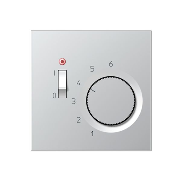 Room thermostat 10A, 24V, 1-way, aluminium image 3