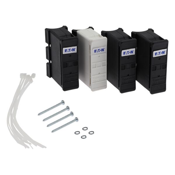 Fuse-holder kit, low voltage, 32 A, AC 550 V, BS88/F1, 3P + neutral, BS image 45