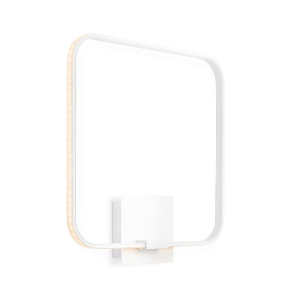 LED quad wall light ↔ 35 cm white image 1