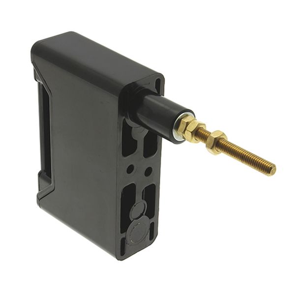 Fuse-holder, LV, 32 A, AC 690 V, BS88/A2, 1P, BS, front connected, back stud connected, black image 13