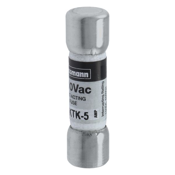 Fuse-link, low voltage, 5 A, AC 600 V, 10 x 38 mm, supplemental, UL, CSA, fast-acting image 19