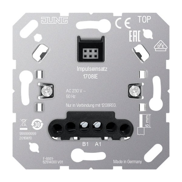 Panel mounted recept., 16A4p4h110V, IP67 image 3