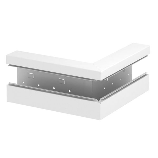 GS-AA70170RW  Outer corner, asymmetric, 70x170mm, pure white Steel image 1