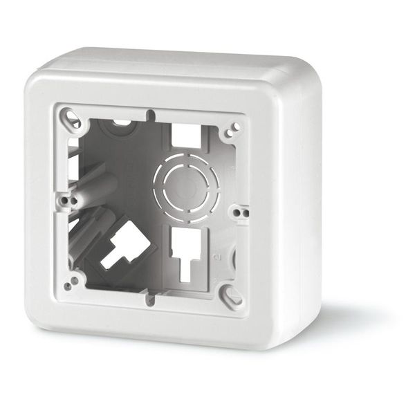 BOX FOR SWITCHES OR SOCKET 60 MM WHITE image 1