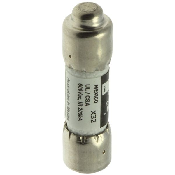 Fuse-link, LV, 1 A, AC 600 V, 10 x 38 mm, CC, UL, fast acting, rejection-type image 5