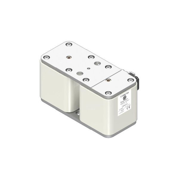 Fuse-link, high speed, 1600 A, AC 660 V, 2 x size 3, 74 x 167 x 52 mm, aR, IEC, single indicator image 5