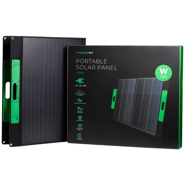 Portable Solar Panel 100W THORGEON image 1