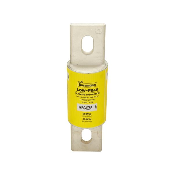 Eaton Bussmann Series KRP-C Fuse, Current-limiting, Time-delay, 600 Vac, 300 Vdc, 700A, 300 kAIC at 600 Vac, 100 kA at 300 kAIC Vdc, Class L, Bolted blade end X bolted blade end, 1700, 2.5, Inch, Non Indicating, 4 S at 500% image 6