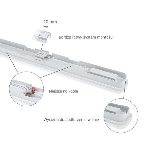 LIMEA GO 50W 120cm IP65 CW image 55