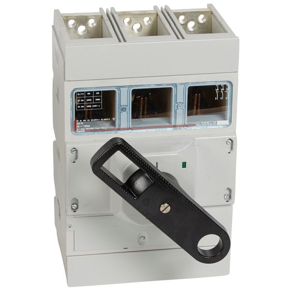 Isolating switch - DPX-IS 1600 with release - 3P - 1000 A - front handle image 1