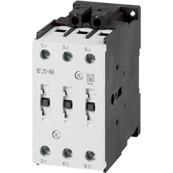 Contactor, 3 pole, 380 V 400 V: 30 kW, 230 V 50 Hz, 240 V 60 Hz, AC operation, Screw terminals image 2