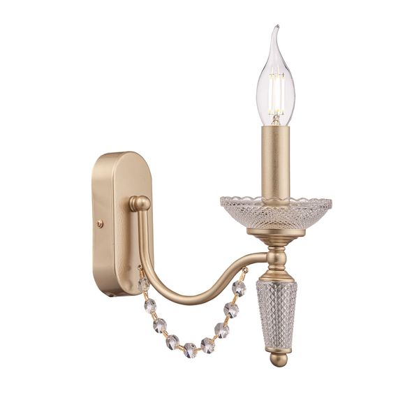 Elegant Zoe Wall lamp Gold image 1