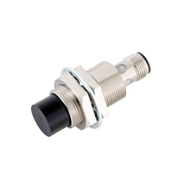 Proximity sensor, inductive, nickel-brass, short body, M18, unshielded image 2