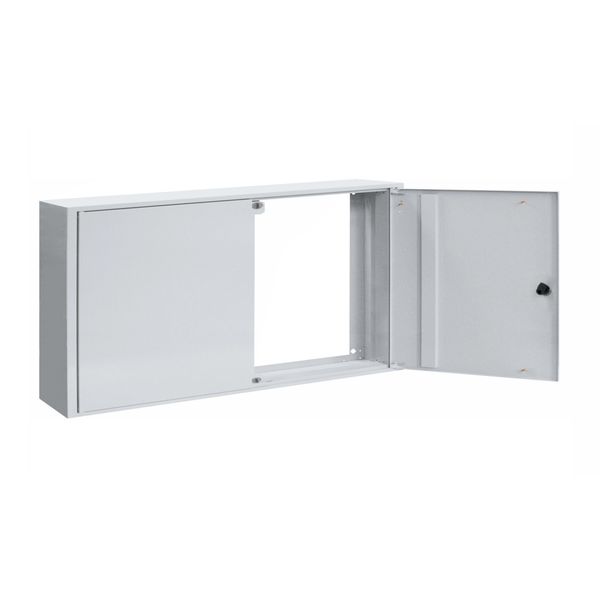 Wall-mounted frame 4A-12 with door, H=640 W=1030 D=180 mm image 1
