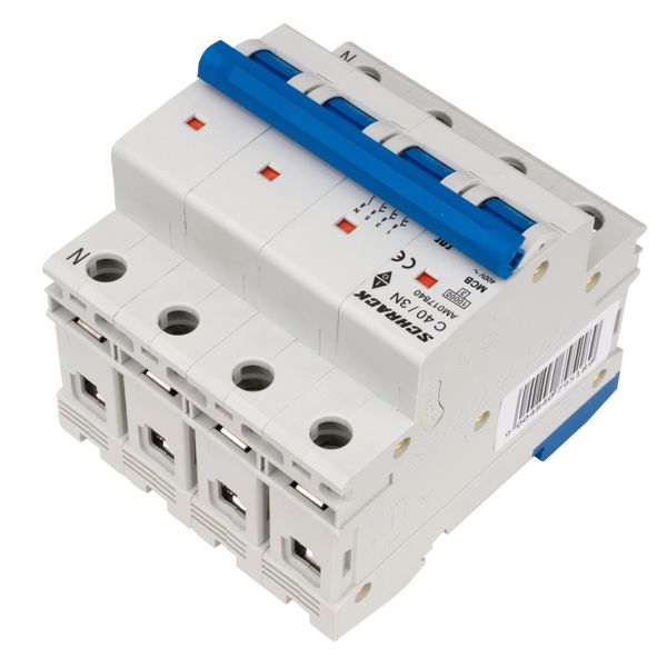 Miniature Circuit Breaker (MCB) AMPARO 10kA, C 40A, 3+N image 6