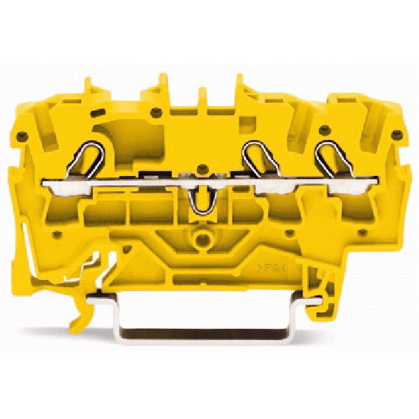 2002-1306 3-conductor through terminal block; 2.5 mm²; suitable for Ex e II applications image 3