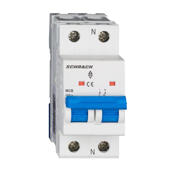 Miniature Circuit Breaker (MCB) AMPARO 10kA, C 50A, 1+N image 1