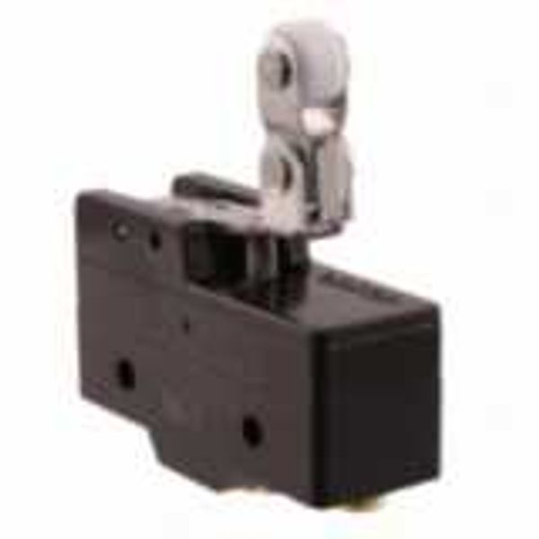 General purpose basic switch, unidirectional short hinge roller lever, image 2