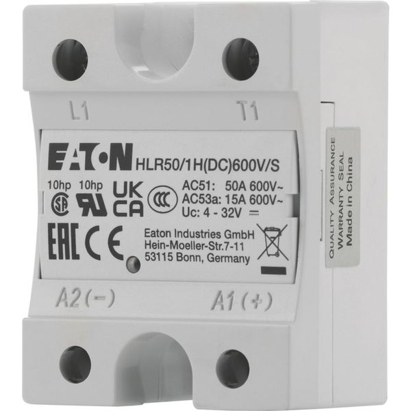 Solid-state relay, Hockey Puck, 1-phase, 50 A, 42 - 660 V, DC, high fuse protection image 18