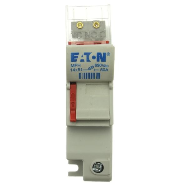Fuse-holder, low voltage, 50 A, AC 690 V, 14 x 51 mm, 1P, IEC image 2