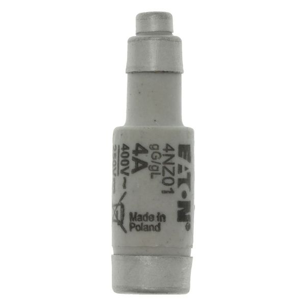 Fuse-link, LV, 4 A, AC 400 V, D01, gL/gG, IEC, time-delay image 8