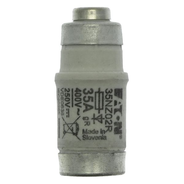 Fuse-link, LV, 35 A, AC 400 V, D02, aR, IEC, ultra rapid image 6