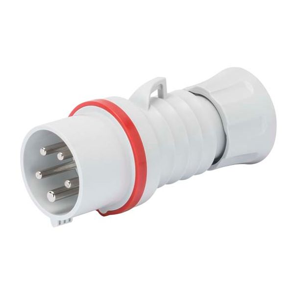 STRAIGHT PLUG HP - IP44/IP54 - 3P+E 32A 440-460V 60HZ - RED - 11H - SCREW WIRING image 1