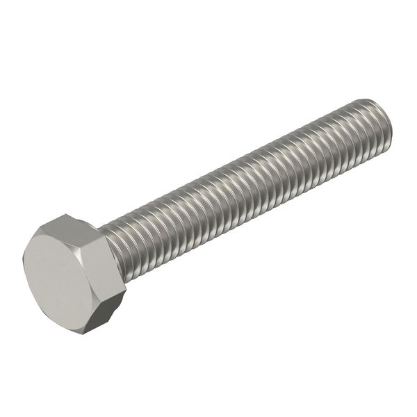 HHS M8x50 A4 Hexagonal bolt DIN 933 A4 image 1