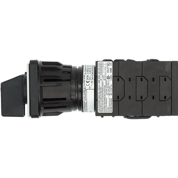 Reversing multi-speed switches, T0, 20 A, center mounting, 6 contact unit(s), Contacts: 12, 60 °, maintained, With 0 (Off) position, 2-1-0-1-2, Design image 41