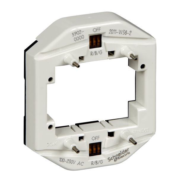 LED light. mod. f. double switch/pbtn as indicator light, 100-230 V, multicolour image 4