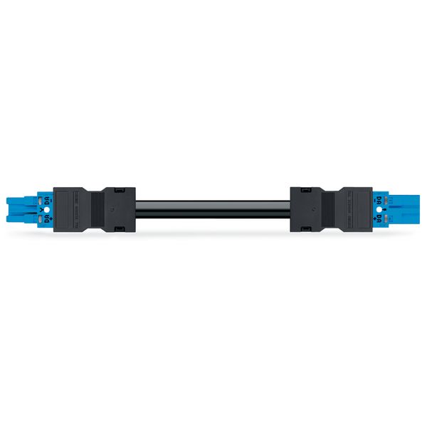 pre-assembled interconnecting cable Cca Socket/plug blue image 2